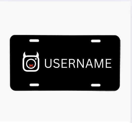 Custom License Plate